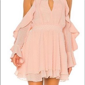 House of Harlow Boho Blush Peach Dress